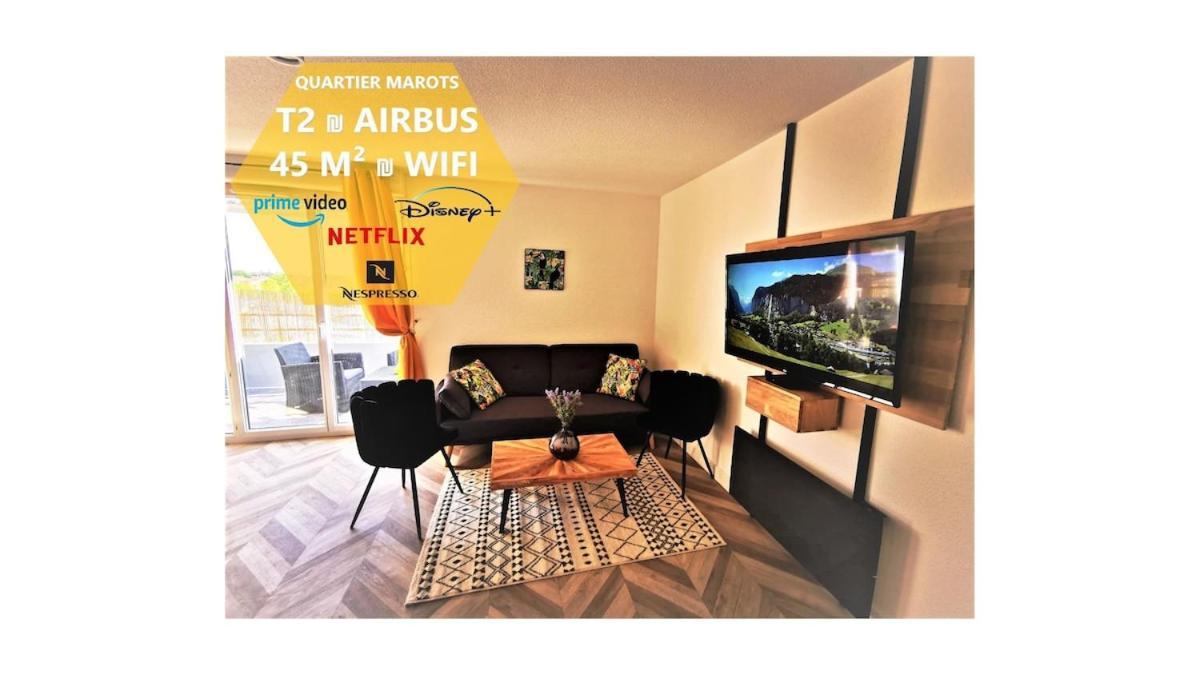 T2 Cosy ₪ Residence Securise ₪ Airbus ₪ Piscine Colomiers Luaran gambar